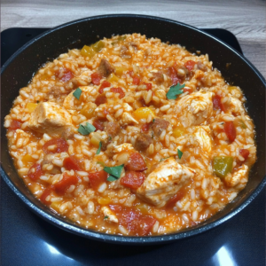 Chicken and Chorizo Risotto